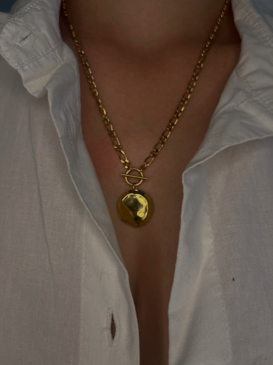 Collier Aurélia doré ou argenté